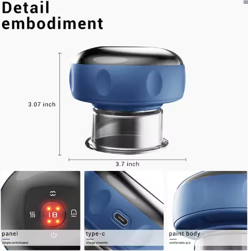 Miniatura 2 de masajeador de ventosas inteligente